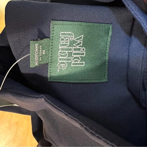 Wild Fable Cropped Track Varsity Jacket Size Medium NWT - Picture 4 of 6